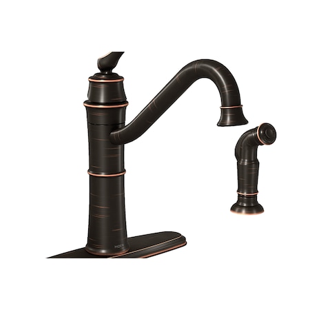 Moen Ccy Lf 1.5 1Hdl Hi Kitc Fct Mebr 87999BRB